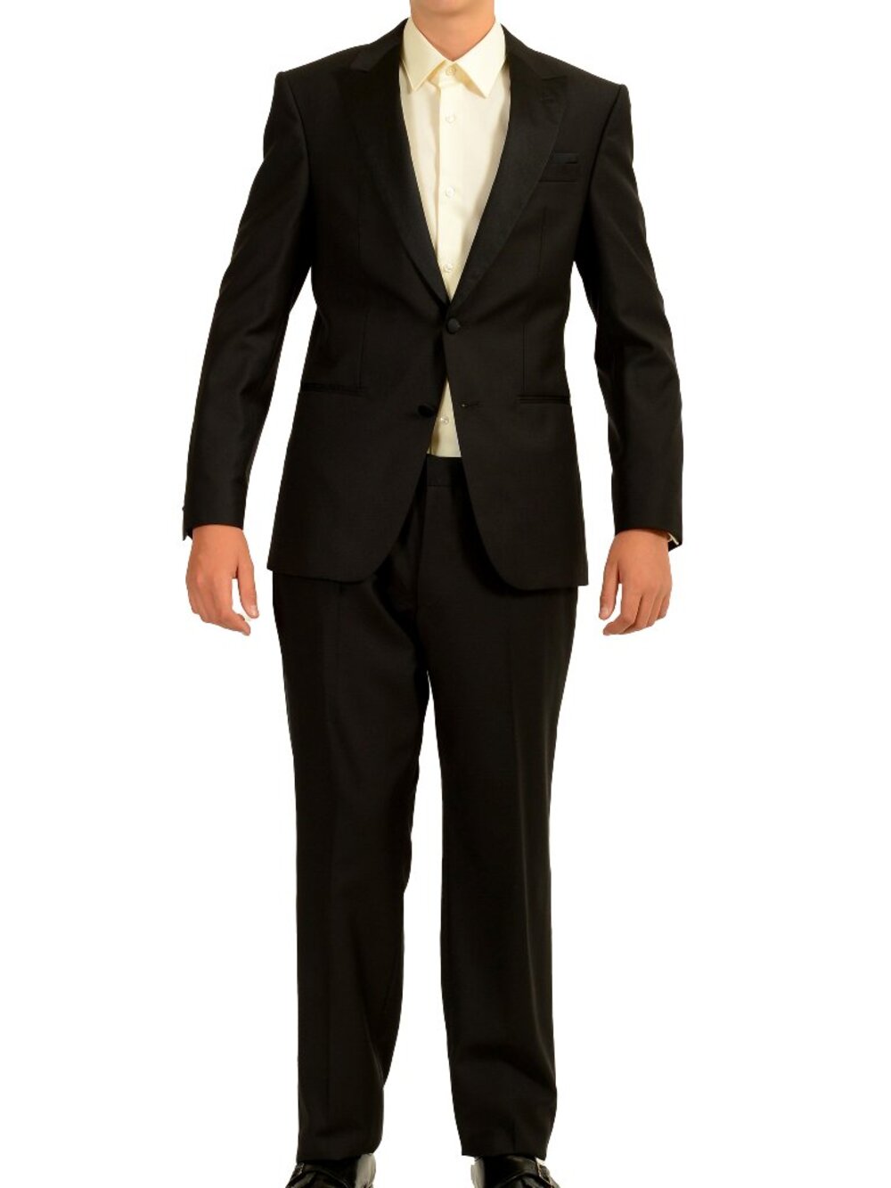 Hugo Boss Men's "Helward1/Gelvin_1" Slim Fit Tuxedo Suit US 34R IT 44R